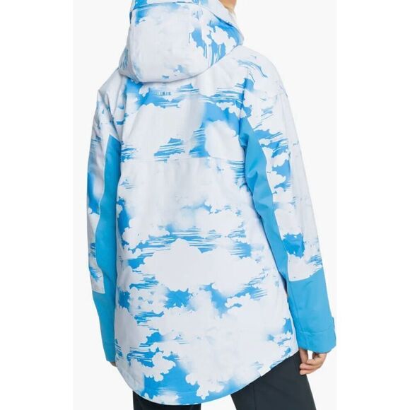 ROXY NWT Chloe Kim Waterproof Snow Jacket insulated athletic sport Large - Picture 2 of 9